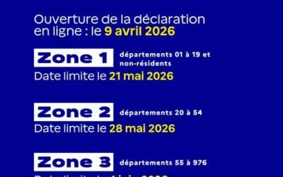 Déclaration des revenus 2026