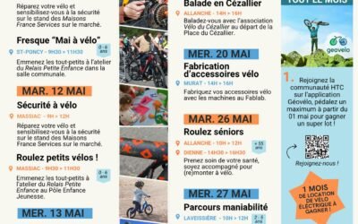 Mai à Vélo à Allanche