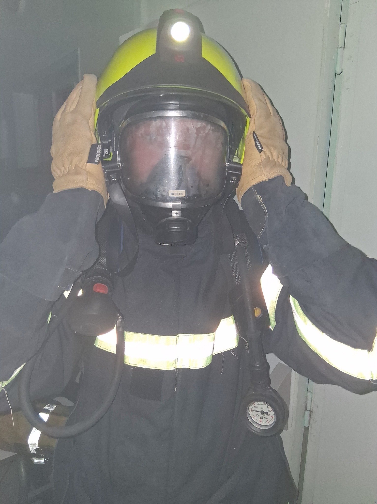 Entrainement Pompiers Allanche