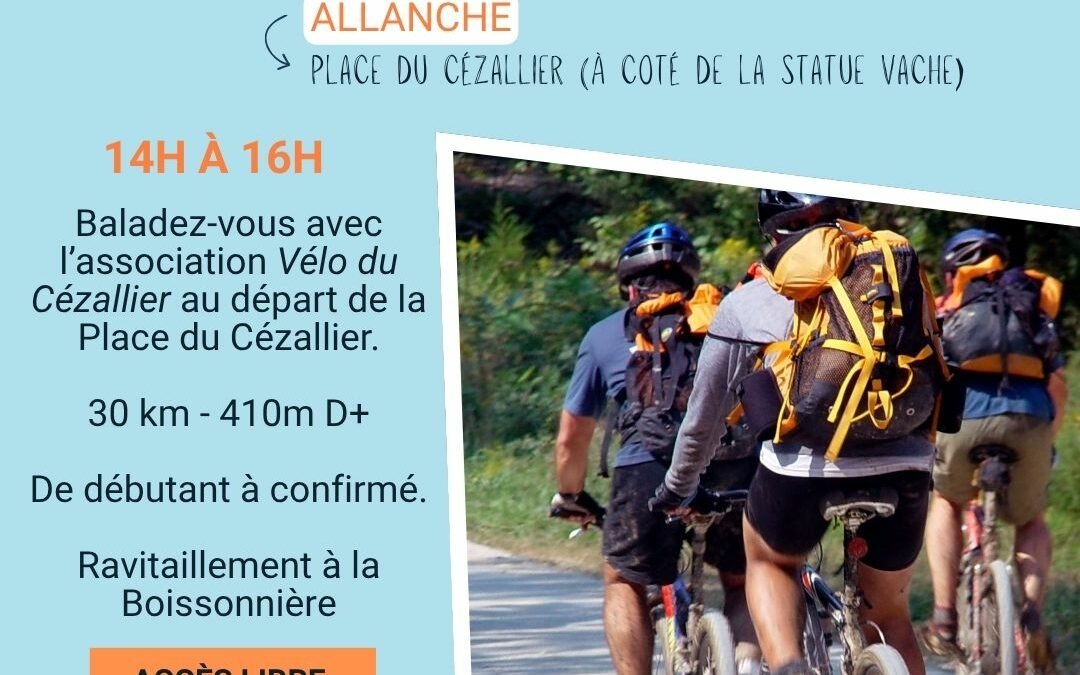 Balade en vélo 18 mai
