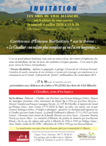 programme amis du vieil allanche 04 juillet 2026