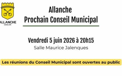 Prochain Conseil Municipal