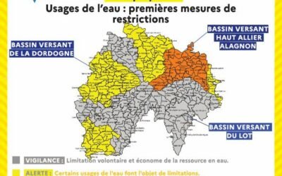Alerte renforcée eau commune d&rsquo;Allanche 26 juin 2026