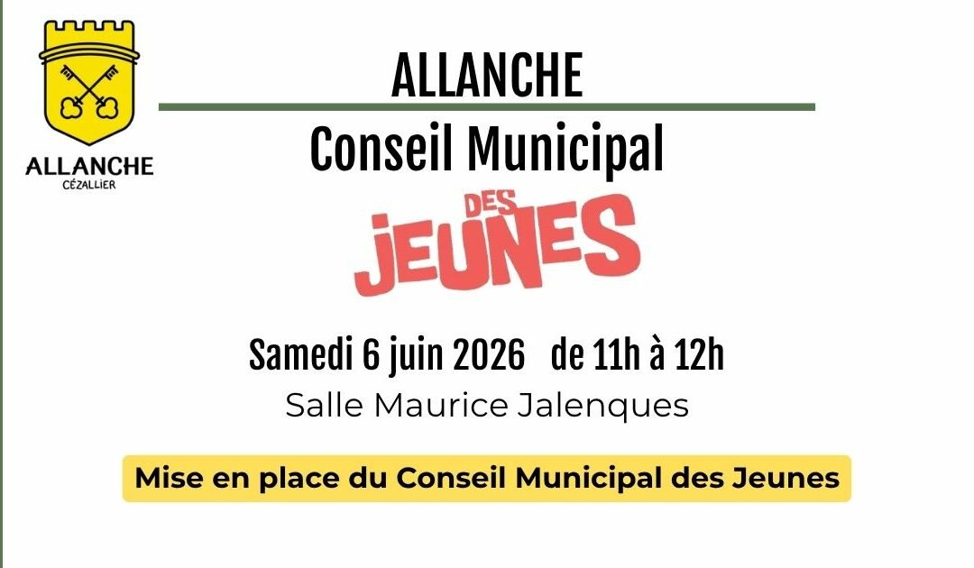 Conseil Municipal des jeunes
