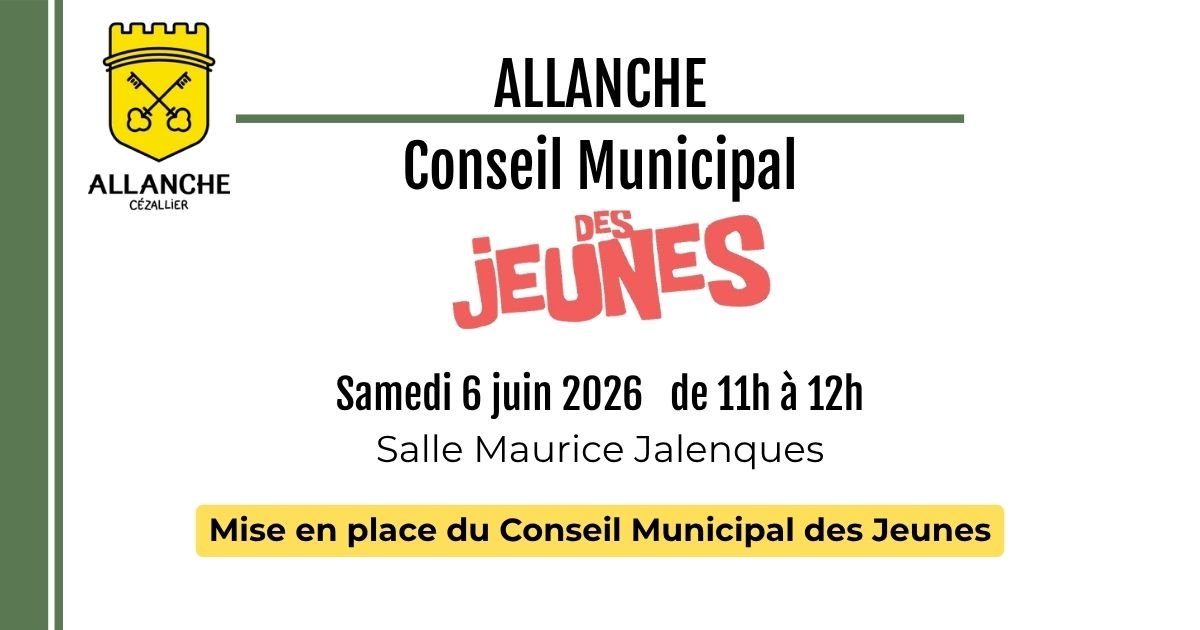 Conseil Municipal des jeunes