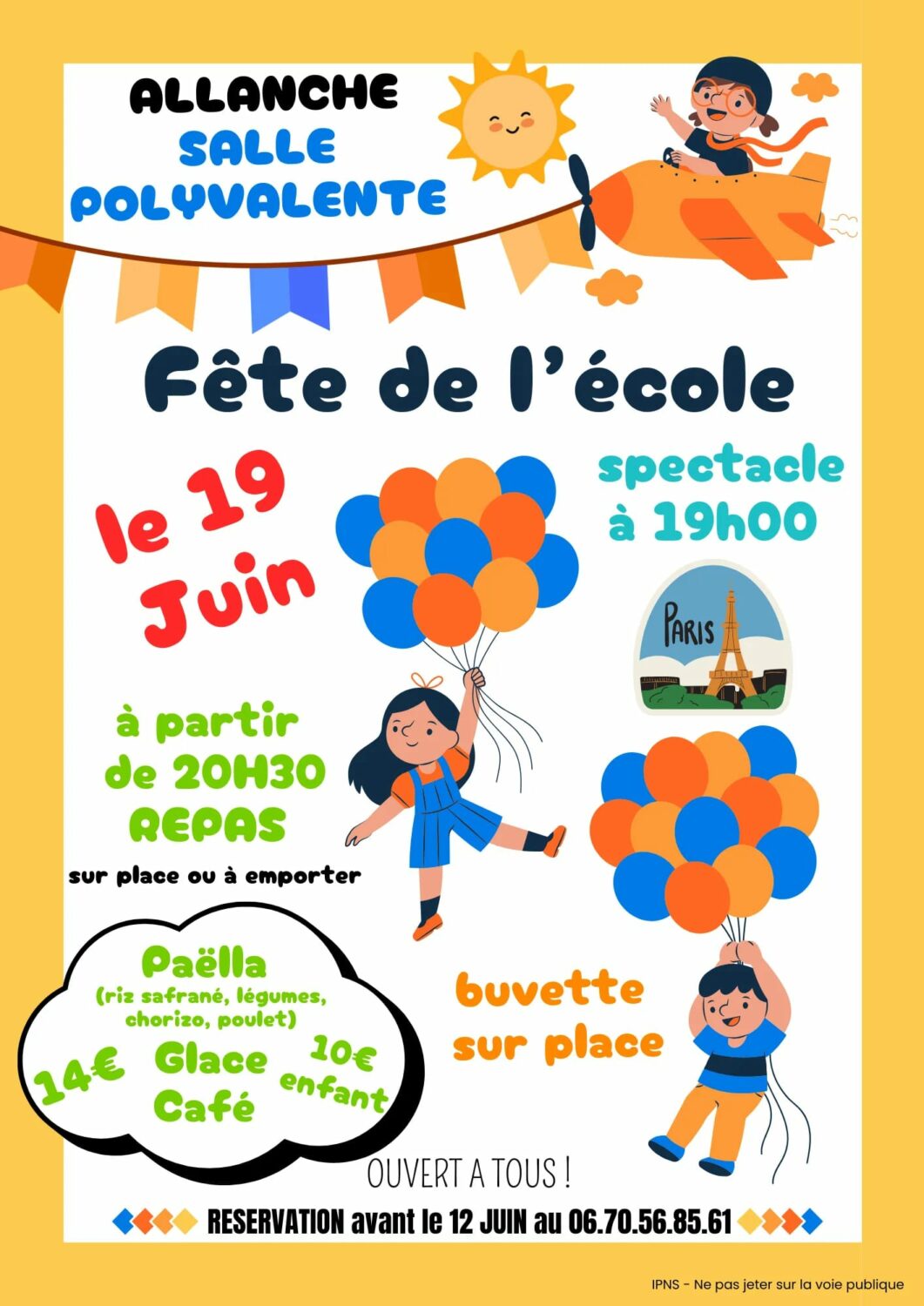 Fête des écoles Allanche 19 juin 2026
