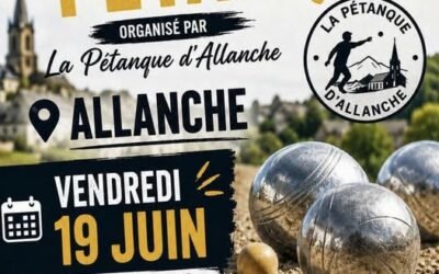 Concours de pétanque 19 juin 2026