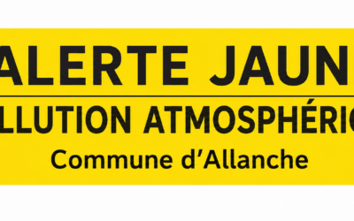VIGILANCE JAUNE POLLUTION ATMOSPHÉRIQUE