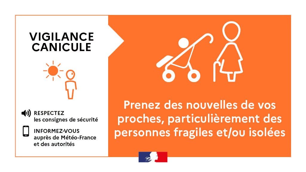 Alerte orange canicule