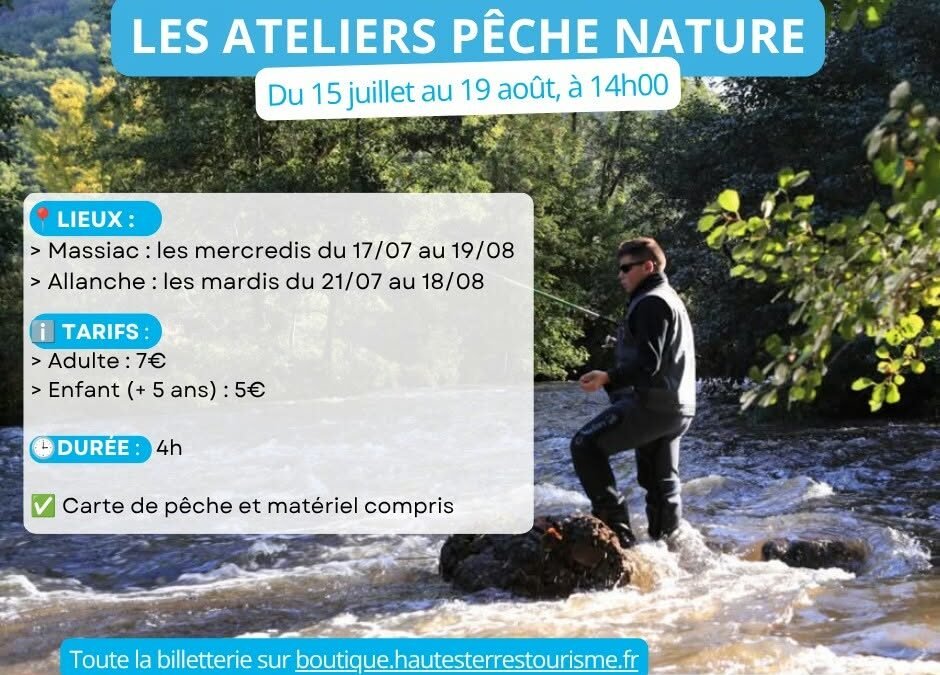 Atelier pêche nature - Allanche
