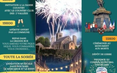 Fête Nationale à Allanche – Rendez-vous les 13 & 14 juillet !