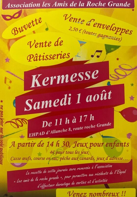 Kermesse EHPAD Pierre Jarry 2026