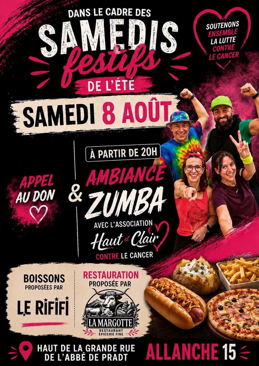 zumba samedi 8 aout 2026